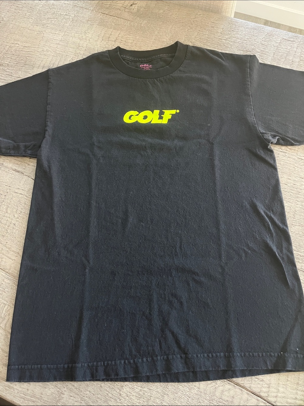 Golf Igor by Tyler Okonma Black Logo Short Sleeve T-Shirt Medium